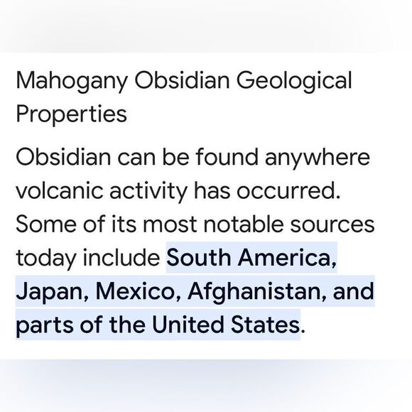 925 Oval Natural Mahogany Obsidian Gemstone
Pendant Vintage 925 Silver F… - Picture 3 of 16